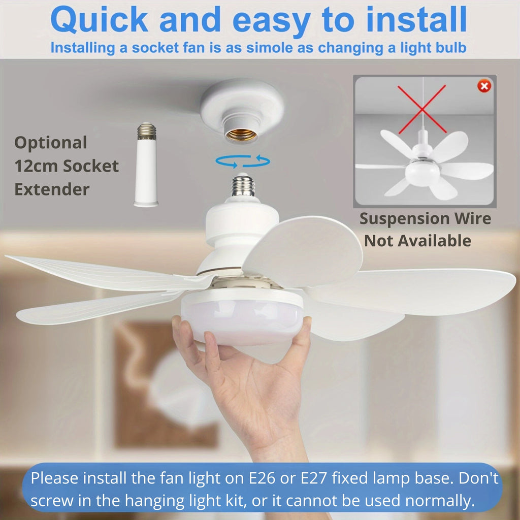 LumiBreeze™ Smart Ceiling Fan Light
