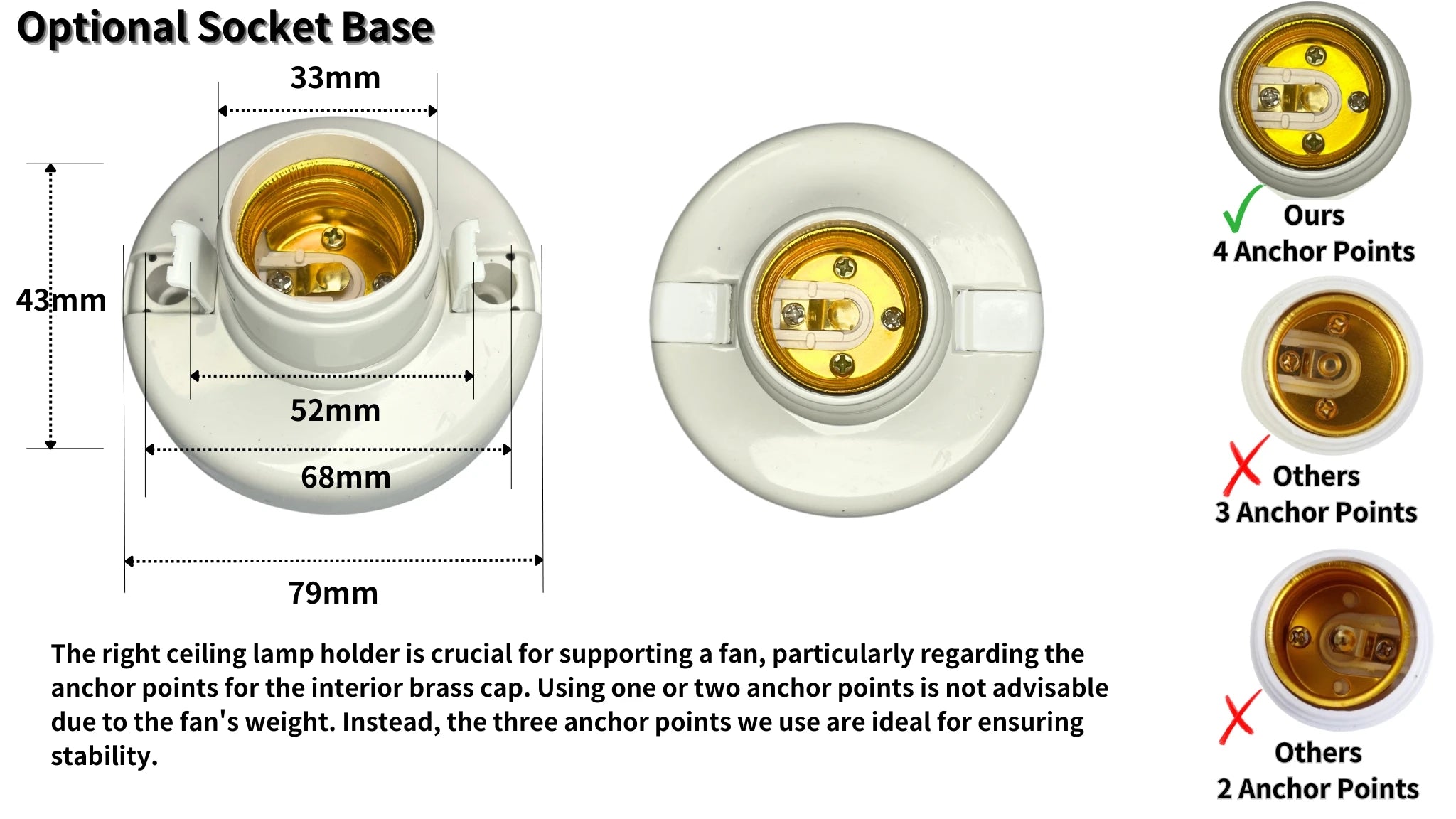 LumiBreeze™ Smart Ceiling Fan Light