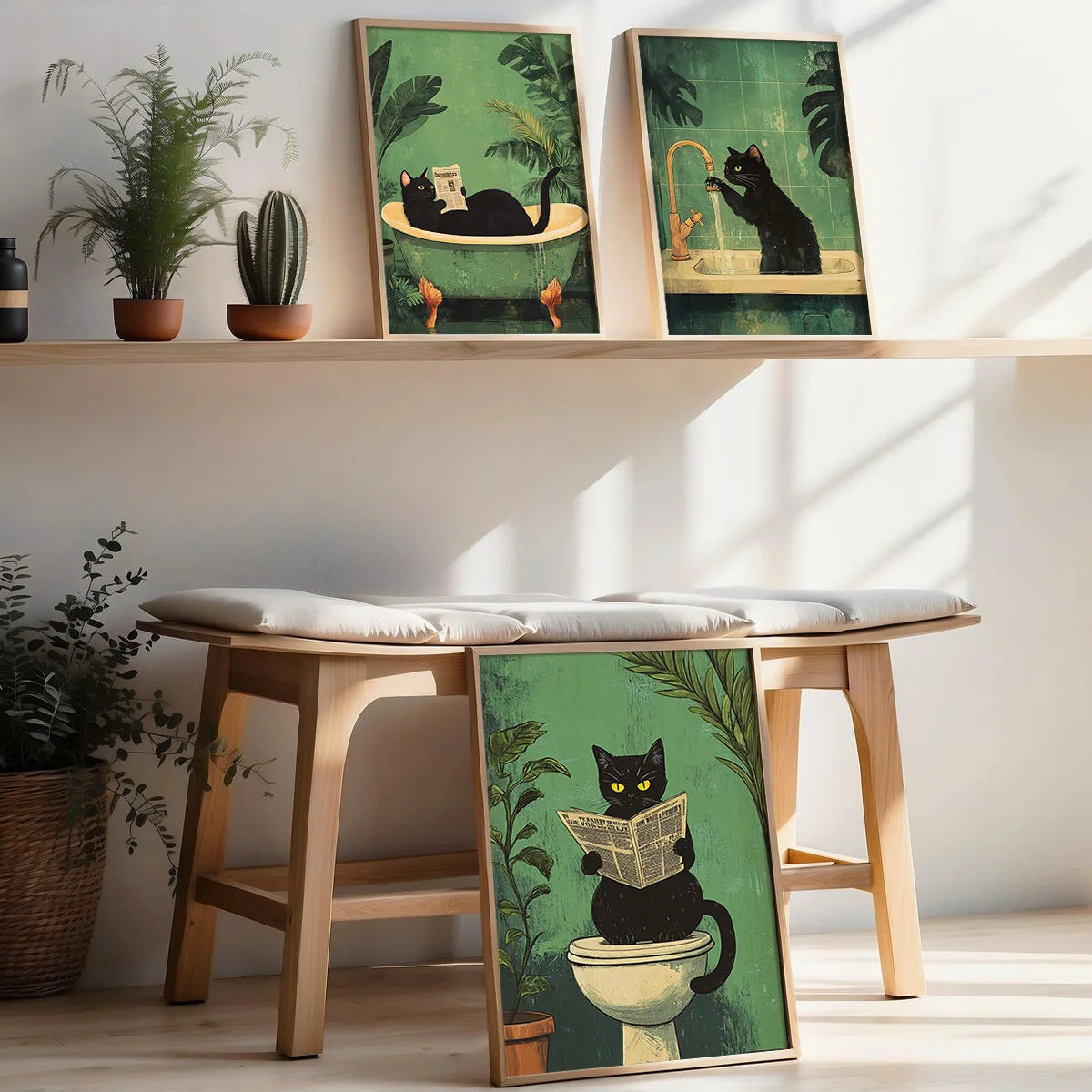 Ardent Vintage Animal Triptych™