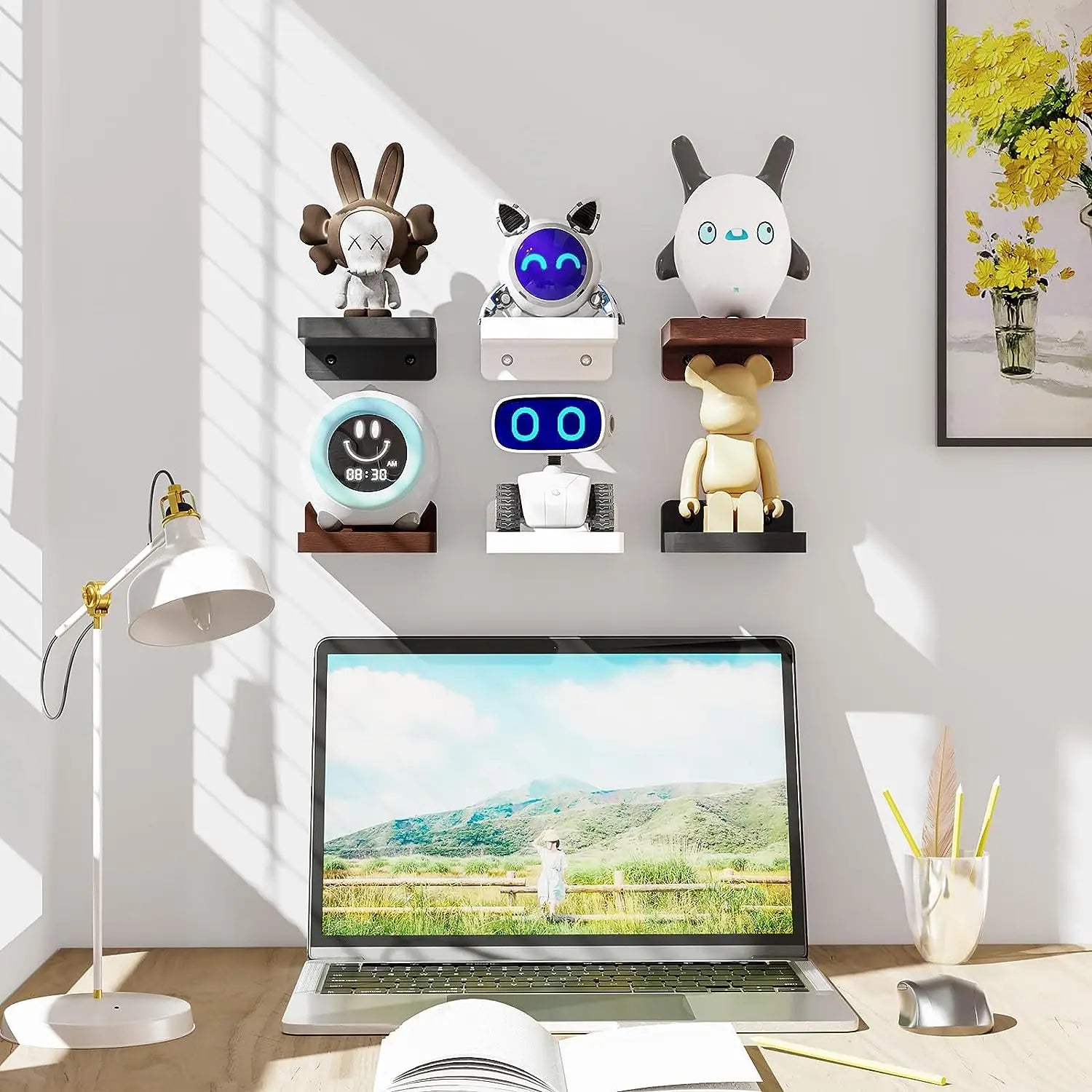 MiniVista™ Floating Display Shelves