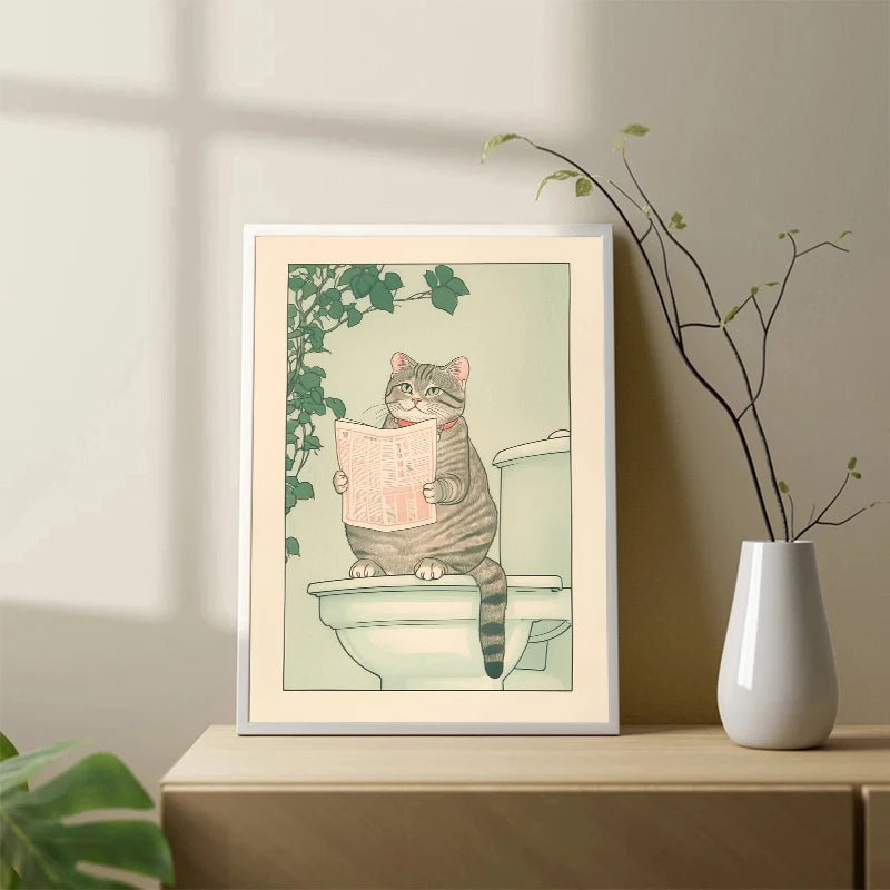 Kyomi™ Japanese Minimalist Animal Canvas