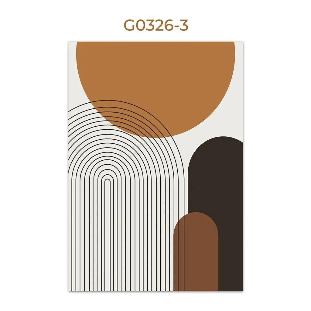 GeoLuxe™ Modern Abstract Canvas Print