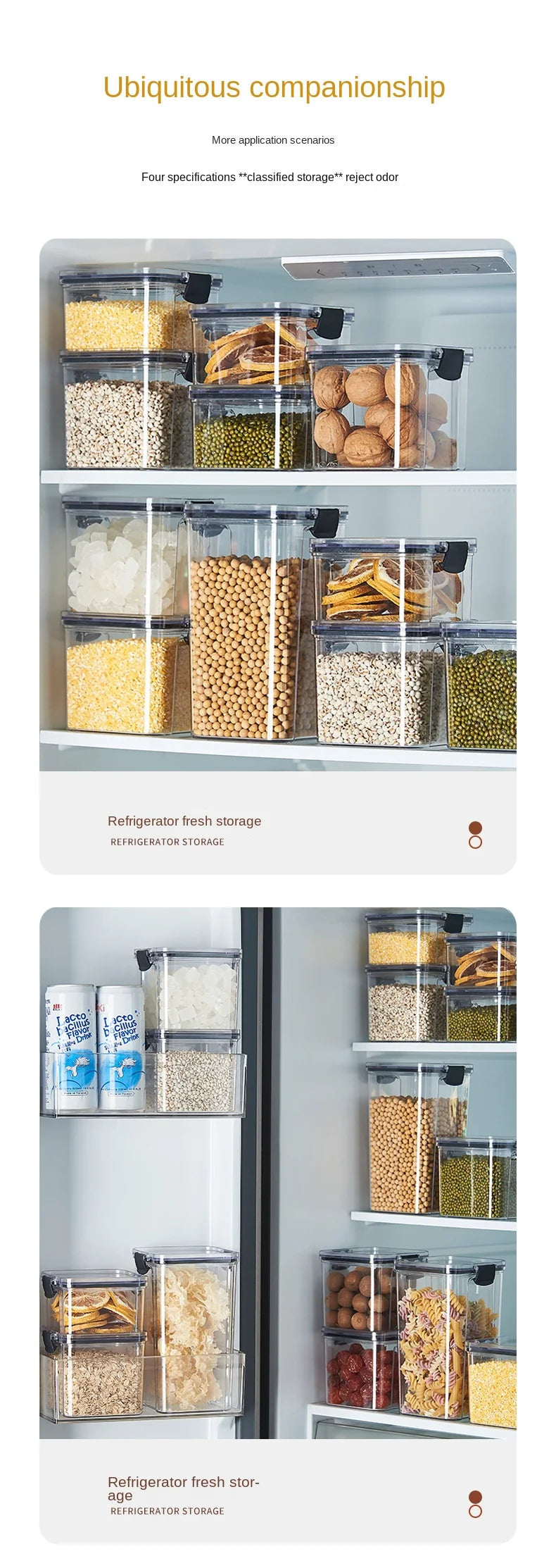 Product Name: Nuvéro™ Airtight Modular Food Storage Set