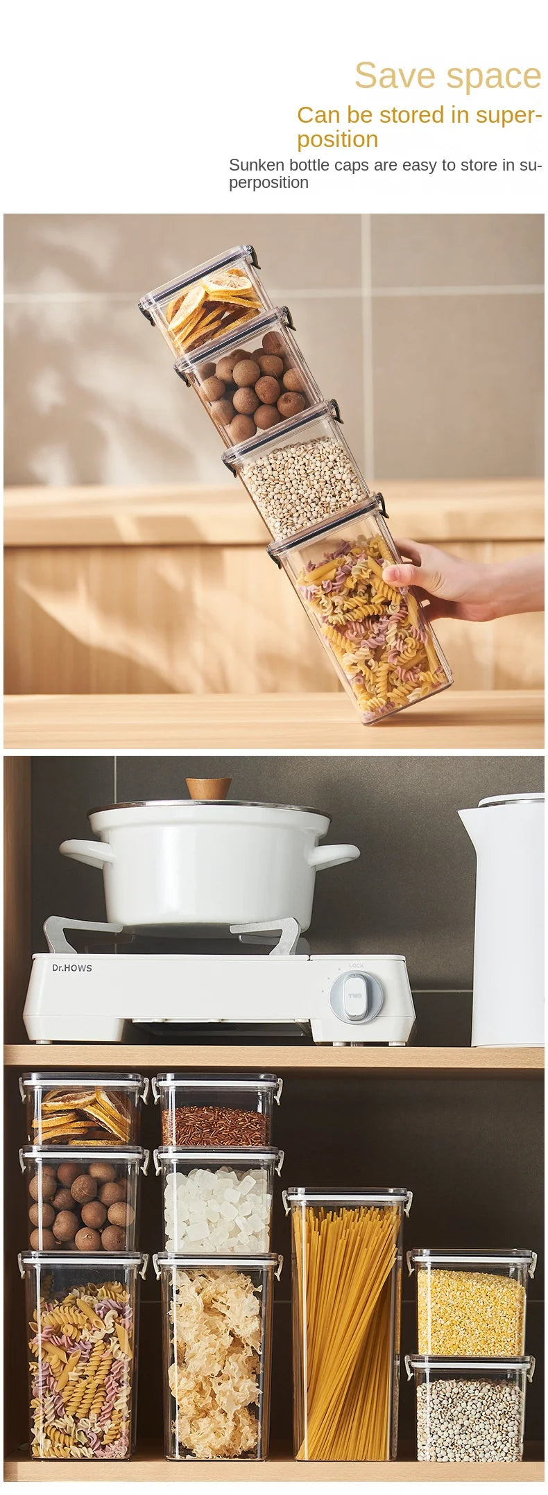 Product Name: Nuvéro™ Airtight Modular Food Storage Set