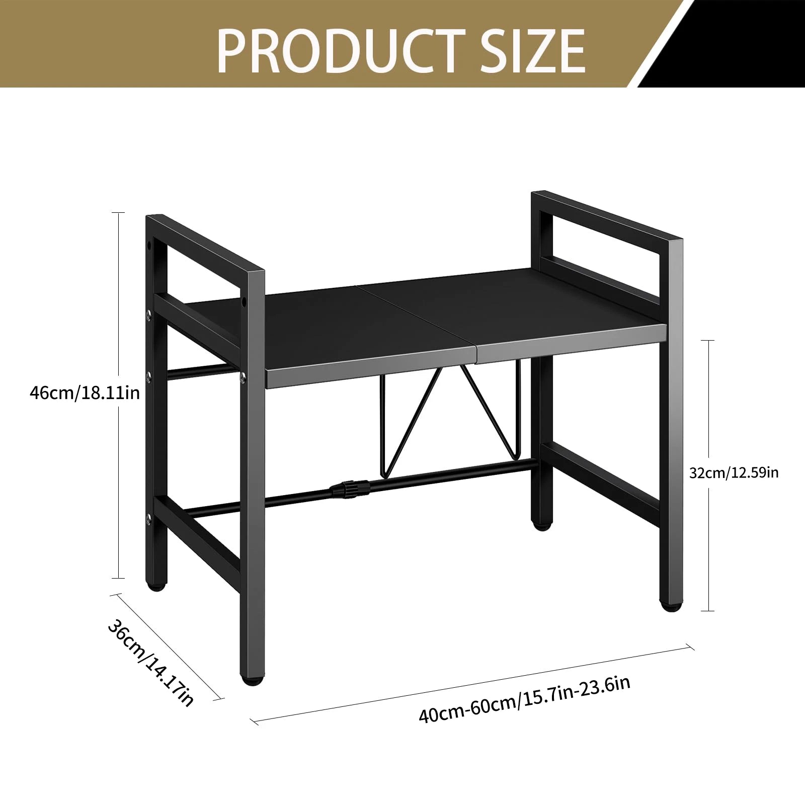 FlexiSpace™ Expandable Kitchen Organizer