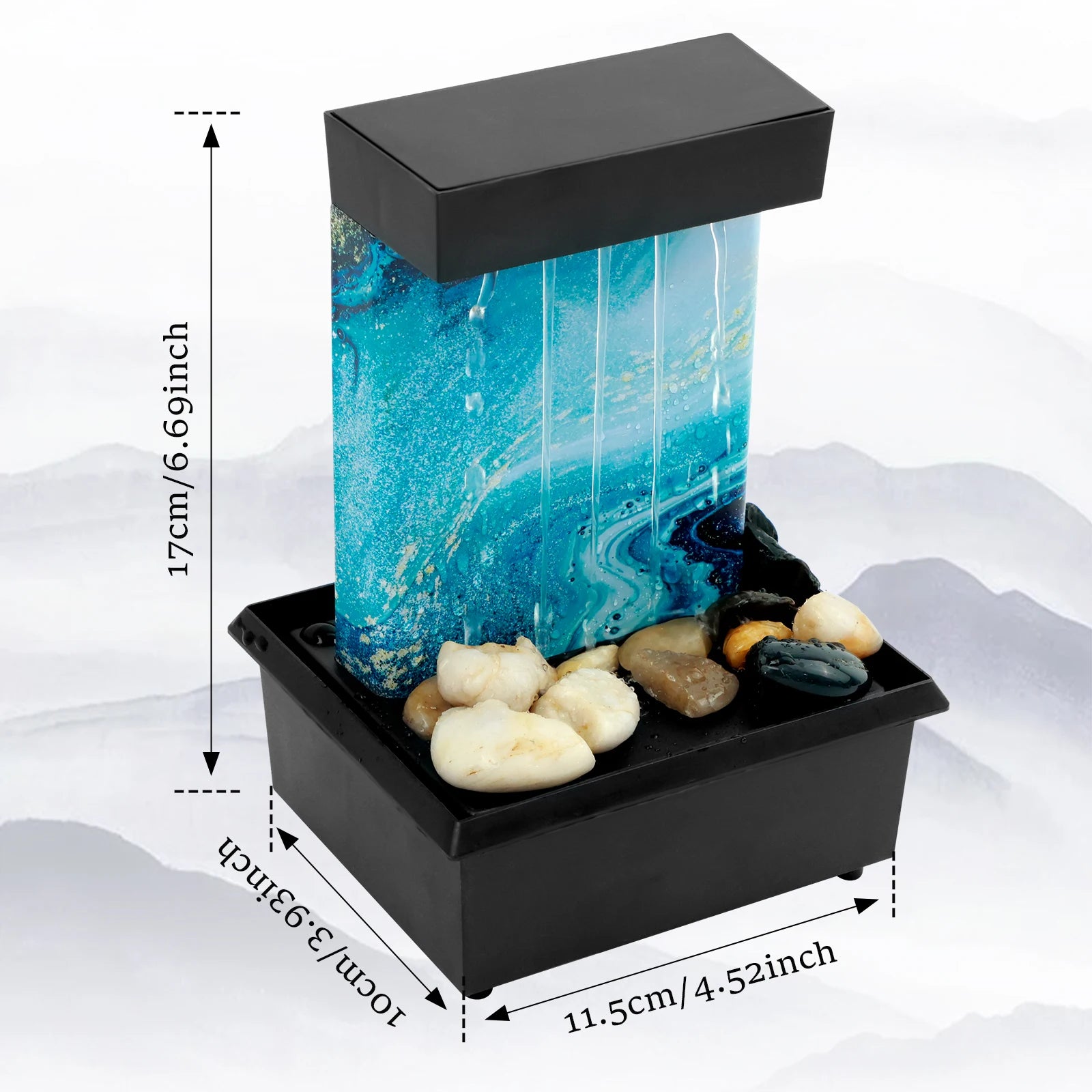 SerenityFalls™ Tabletop Water Fountain