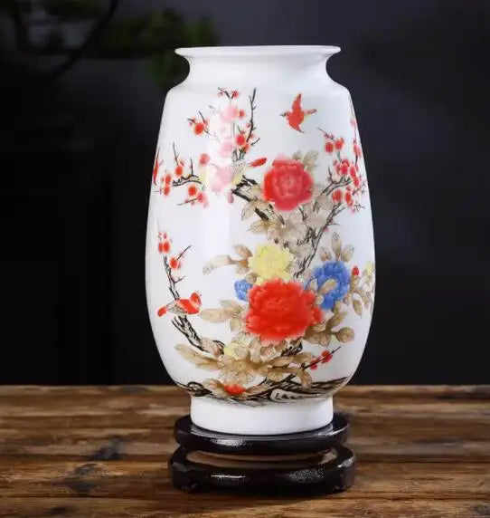 Serenity Heritage Ceramic Vase