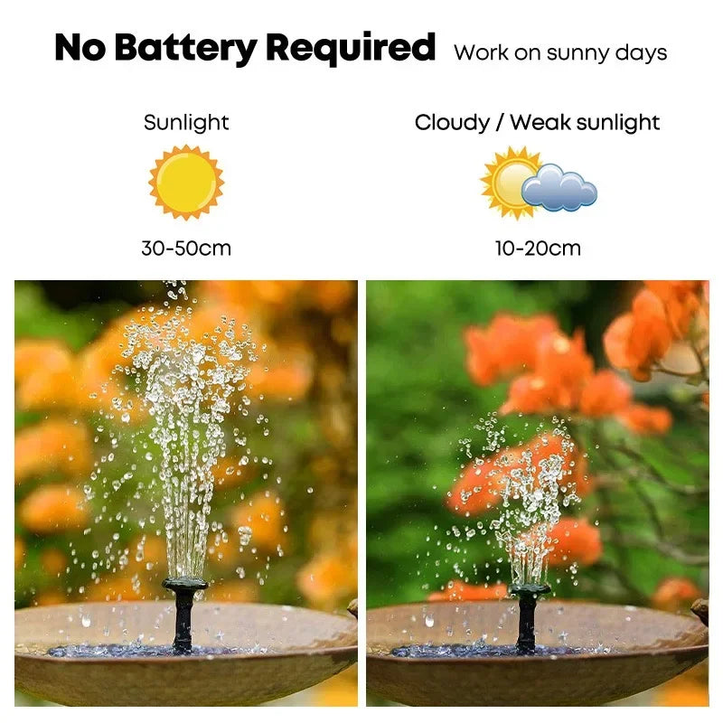 SunFlow™ Solar Fountain Pump
