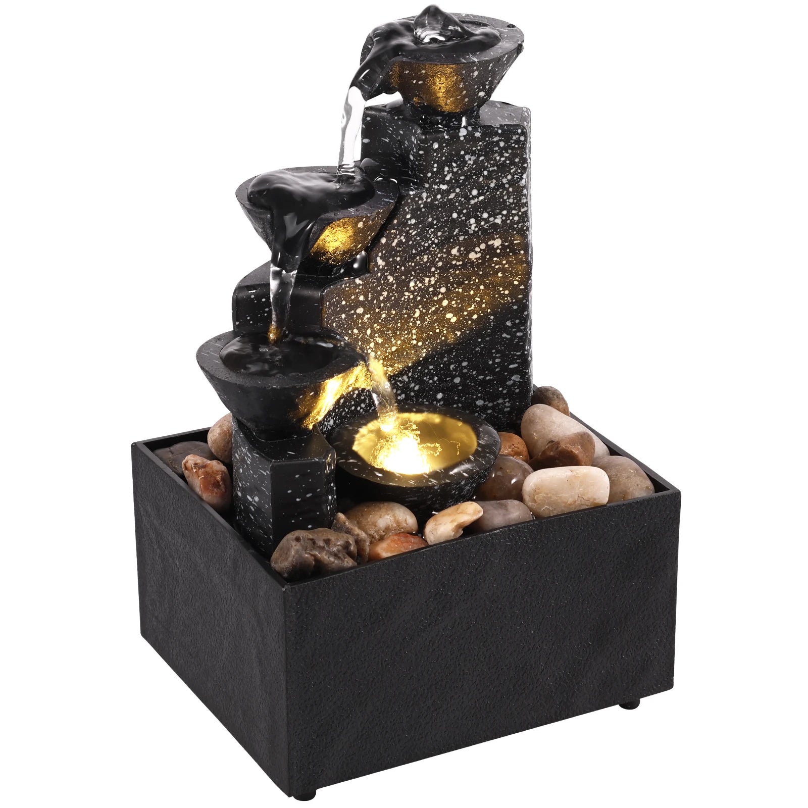 SerenityFalls™ Tabletop Water Fountain