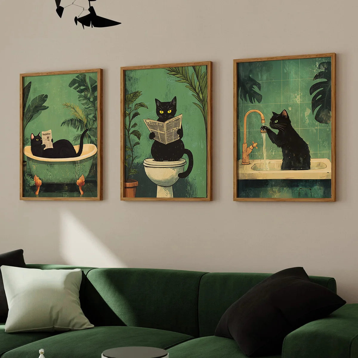 Ardent Vintage Animal Triptych™