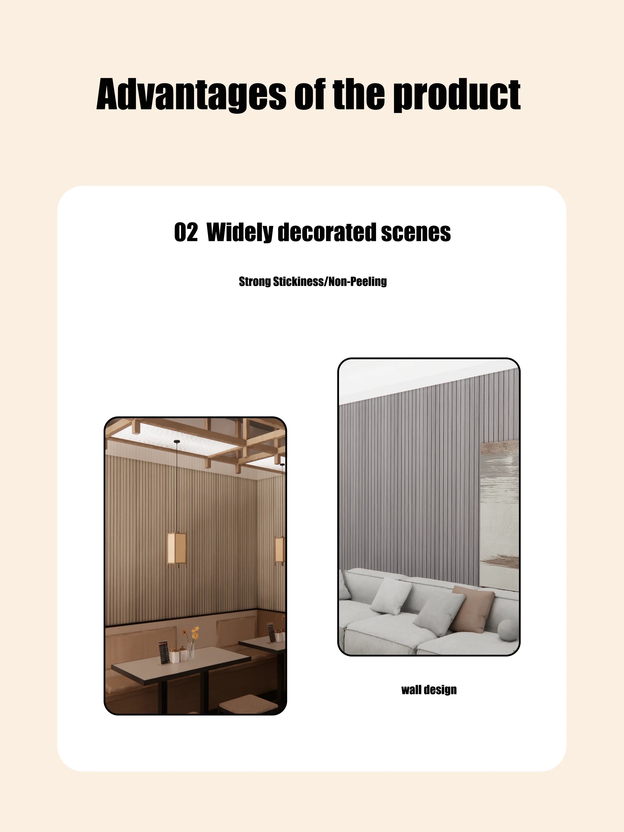 Walluxe™ 3D Panel Wallpaper