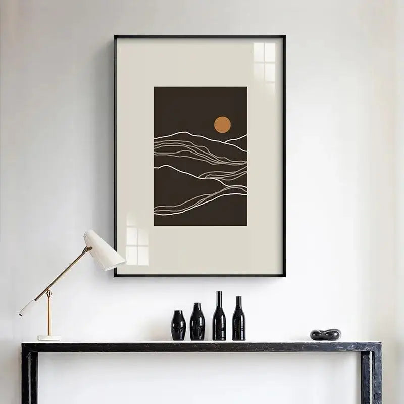 GeoLuxe™ Modern Abstract Canvas Print