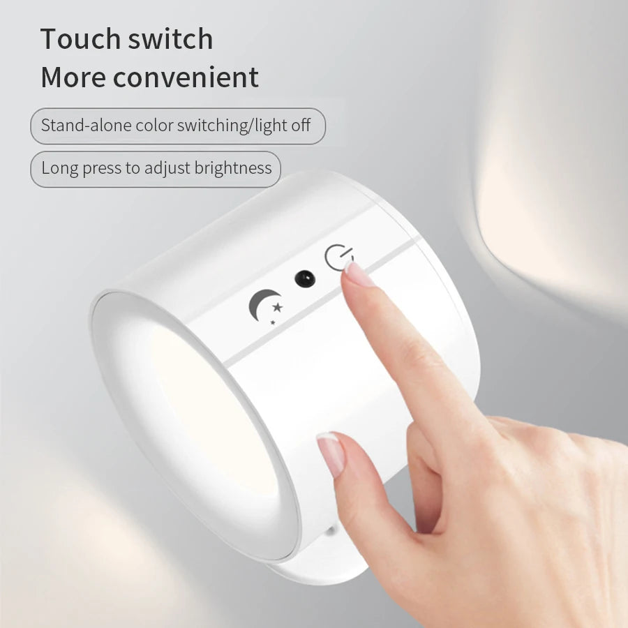 LumaFlex™ DualGlow 360° Magnetic Wall Sconce