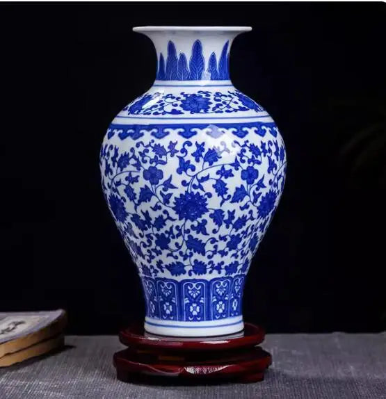 Serenity Heritage Ceramic Vase