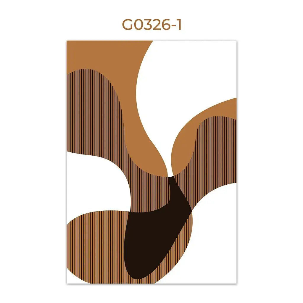 GeoLuxe™ Modern Abstract Canvas Print