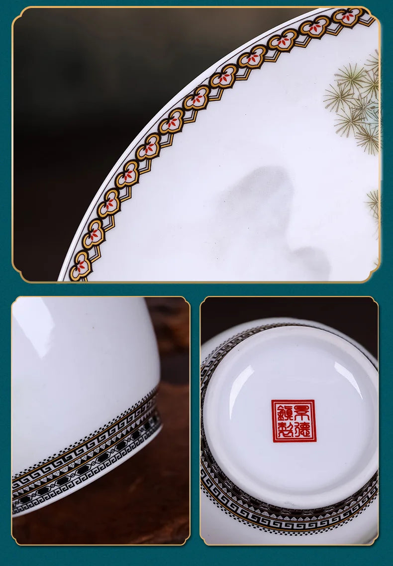 Serenity Heritage Ceramic Vase