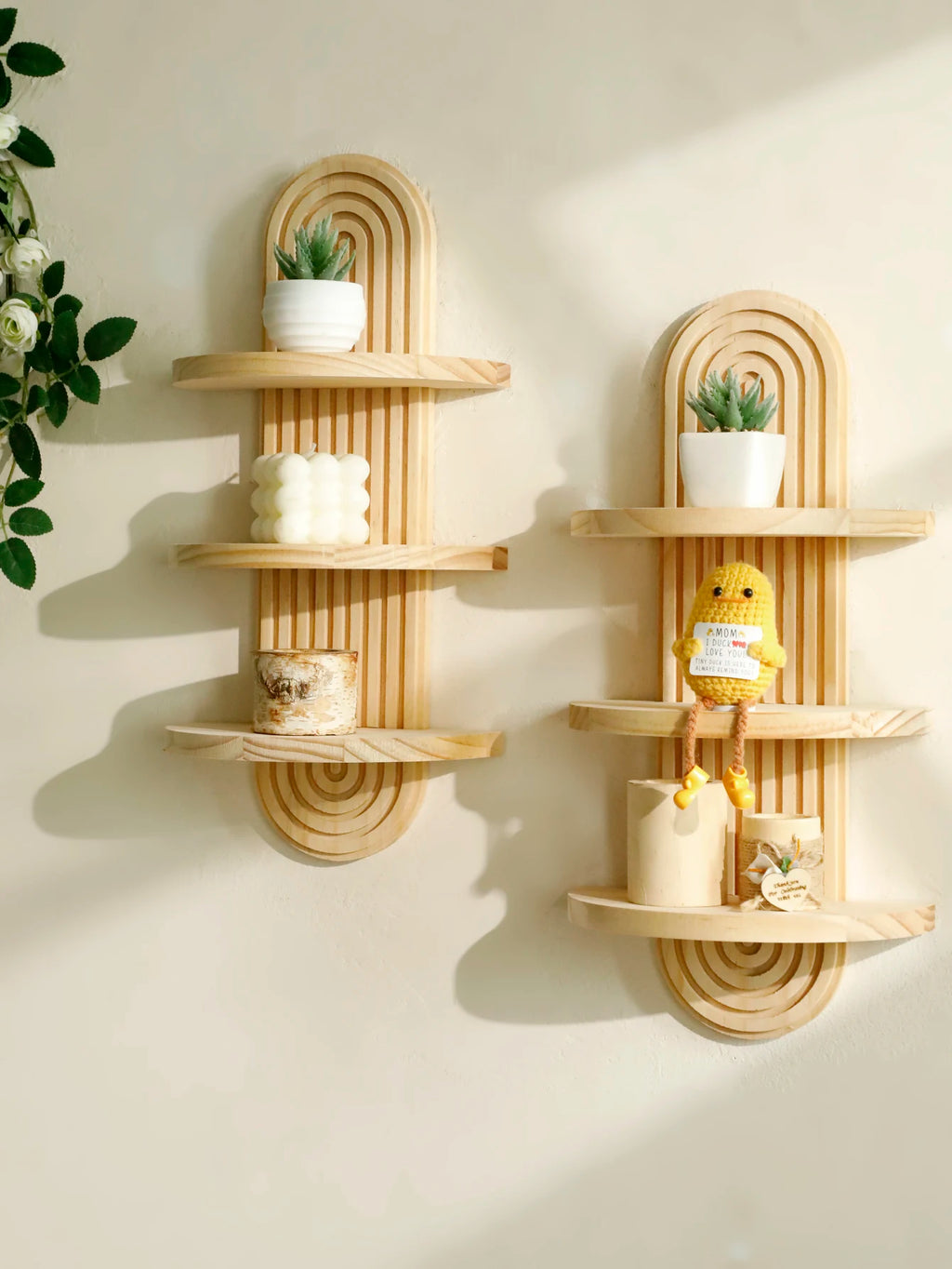 GeoNest™ Boho Wall Shelf