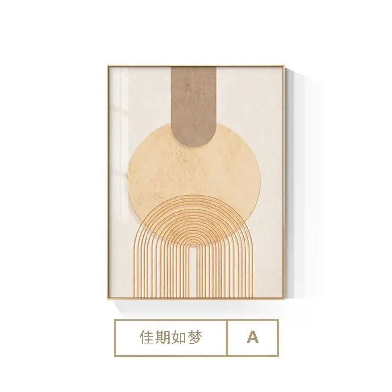 ContourMuse™ Abstract Line Art Canvas