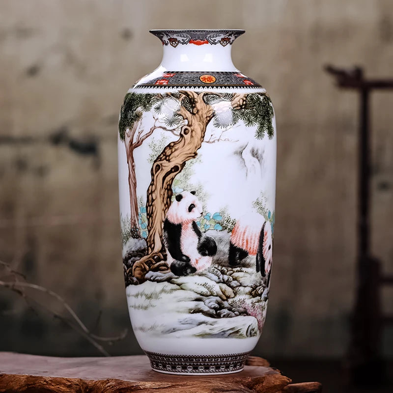 Serenity Heritage Ceramic Vase
