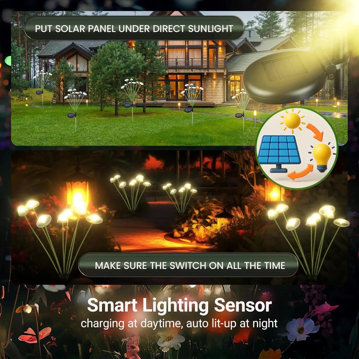 LumiShroom™ Solar Garden Lights