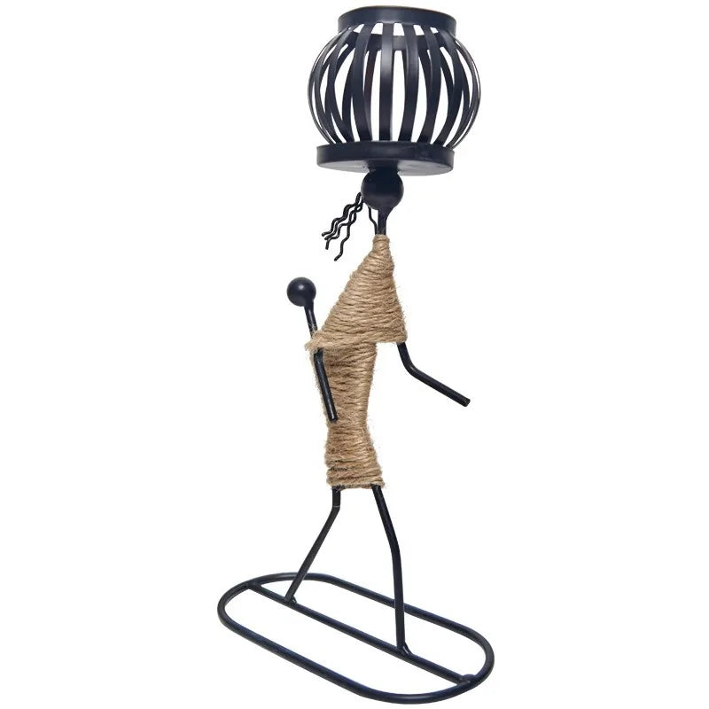 SilhouetteGlow™ Artistic Candle Holder