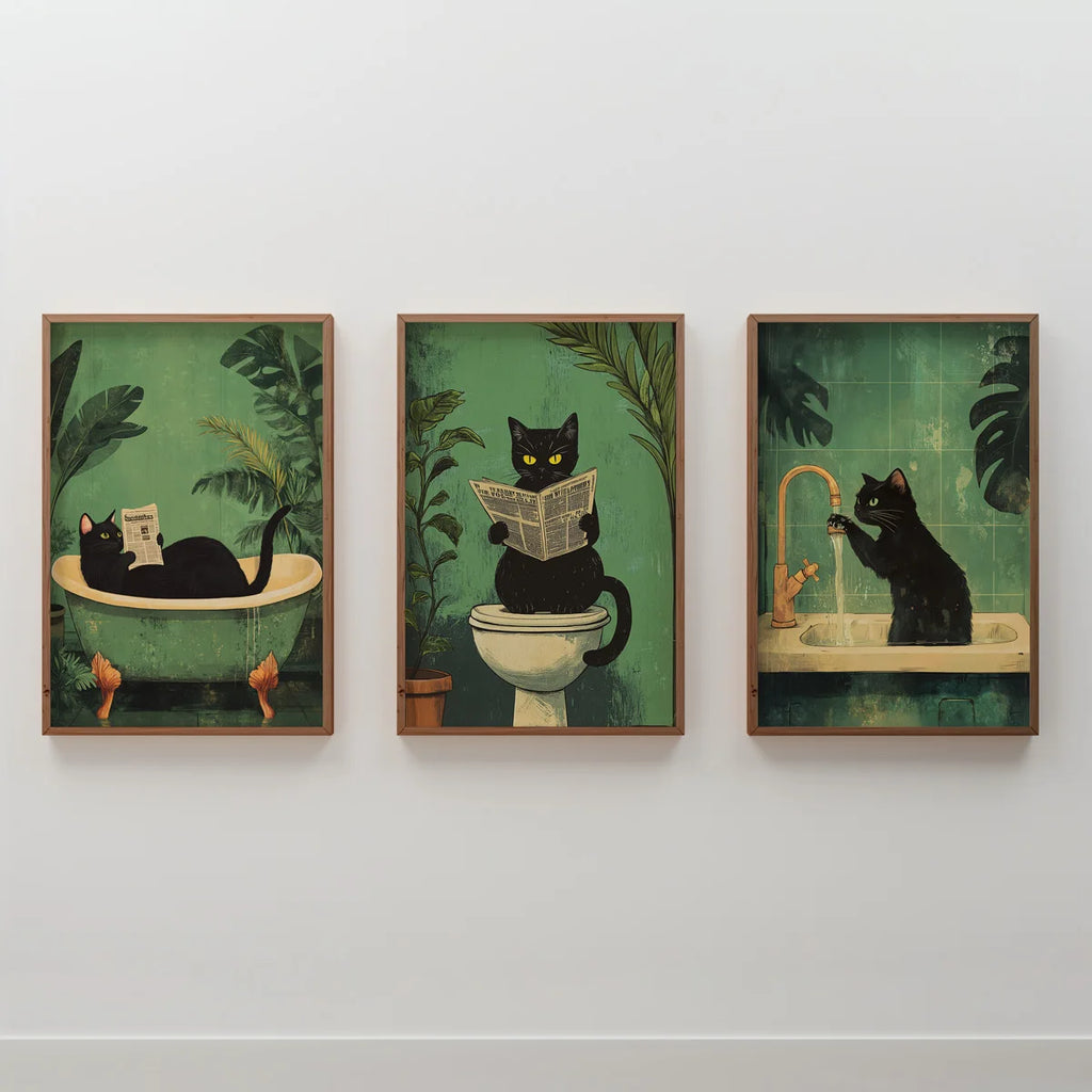 Ardent Vintage Animal Triptych™