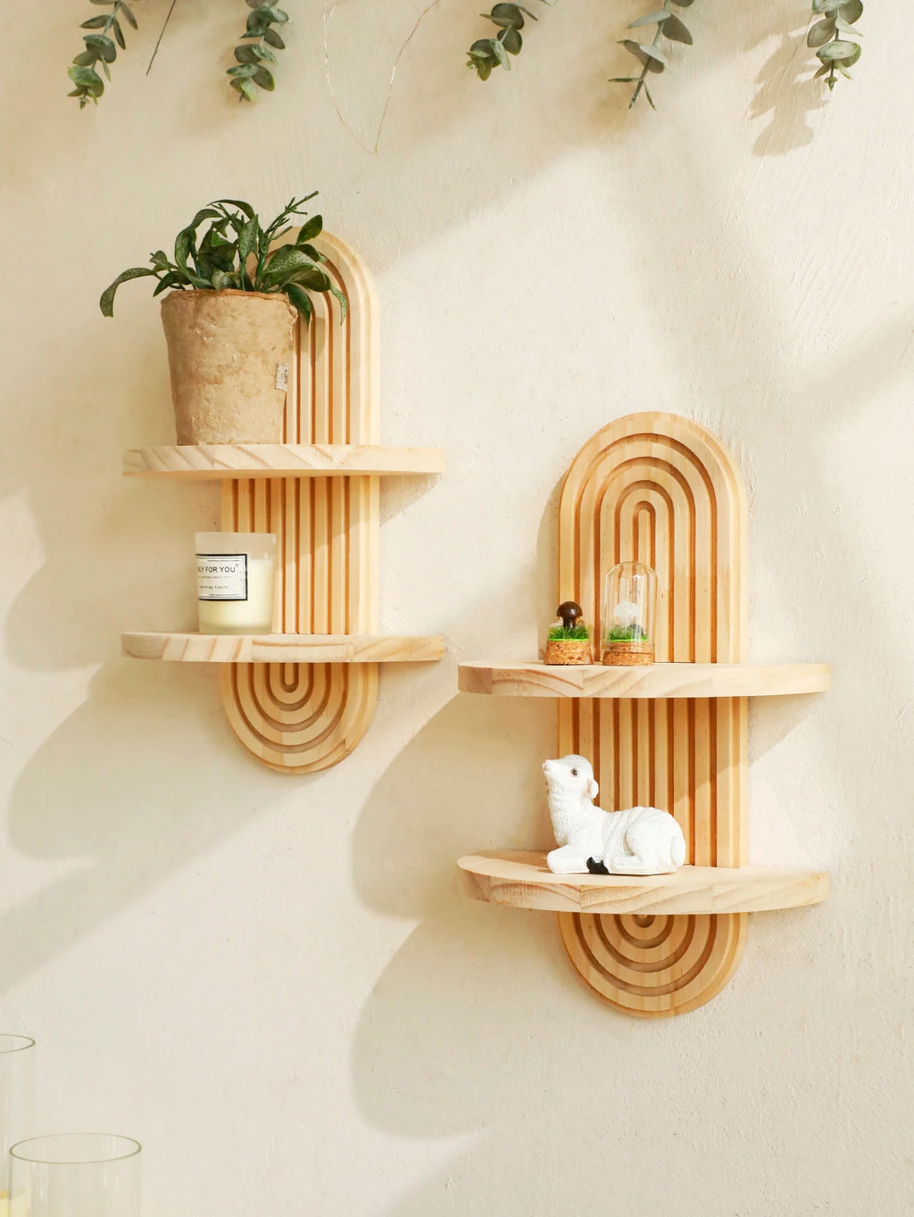 GeoNest™ Boho Wall Shelf