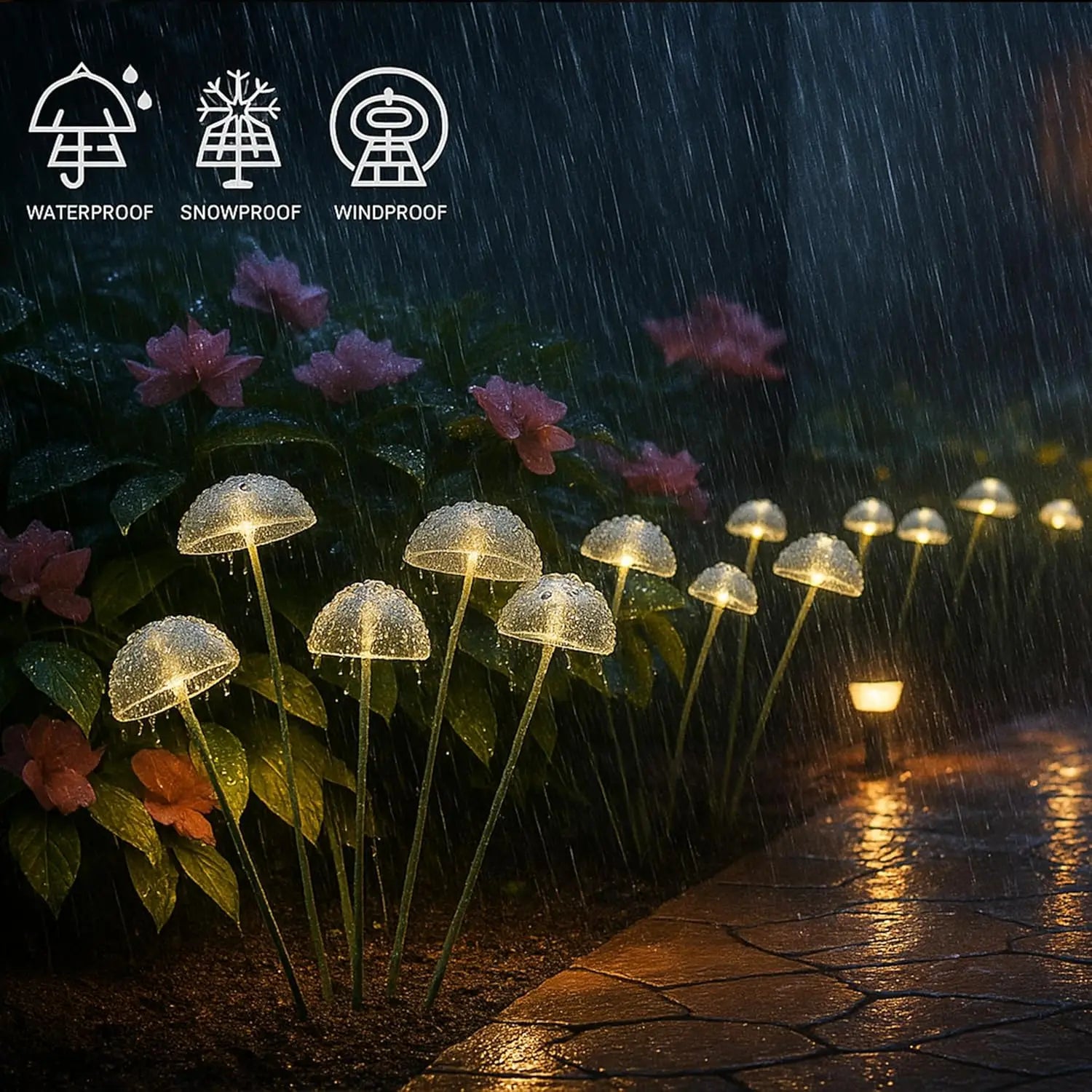 LumiShroom™ Solar Garden Lights