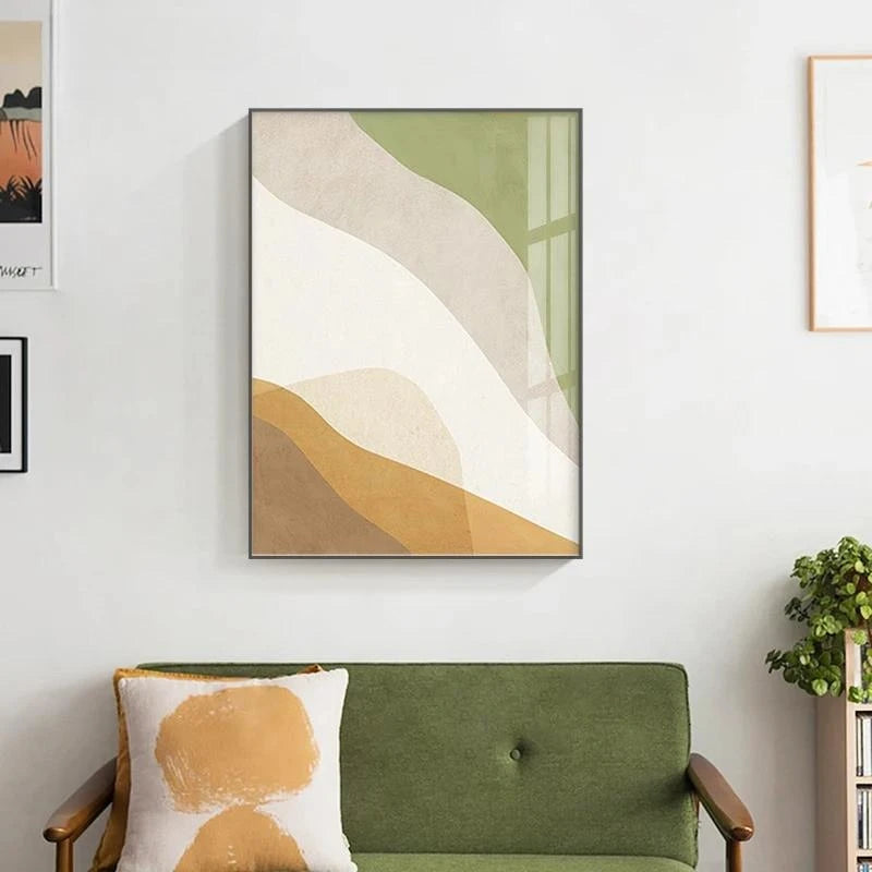 ContourMuse™ Abstract Line Art Canvas