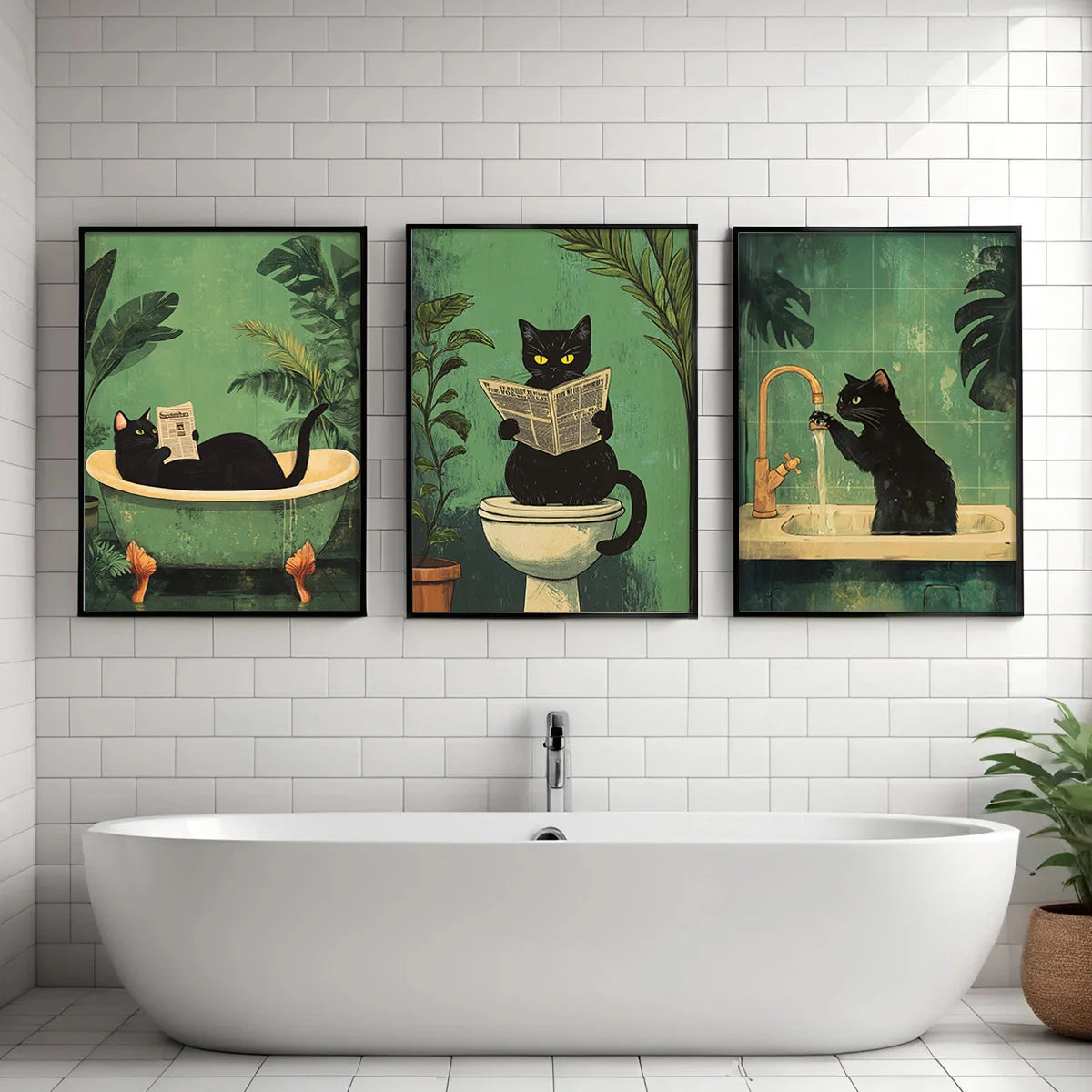 Ardent Vintage Animal Triptych™