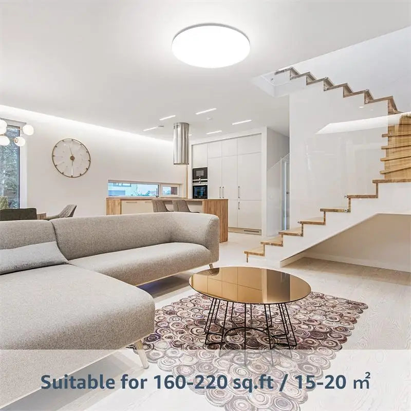AquaShield™ Minimalist Waterproof Ceiling Light