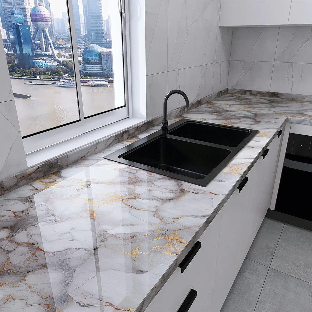 MarbellaStone™ Luxury Peel & Stick Marble Film