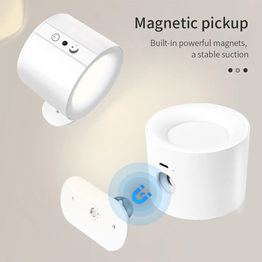 LumaFlex™ DualGlow 360° Magnetic Wall Sconce