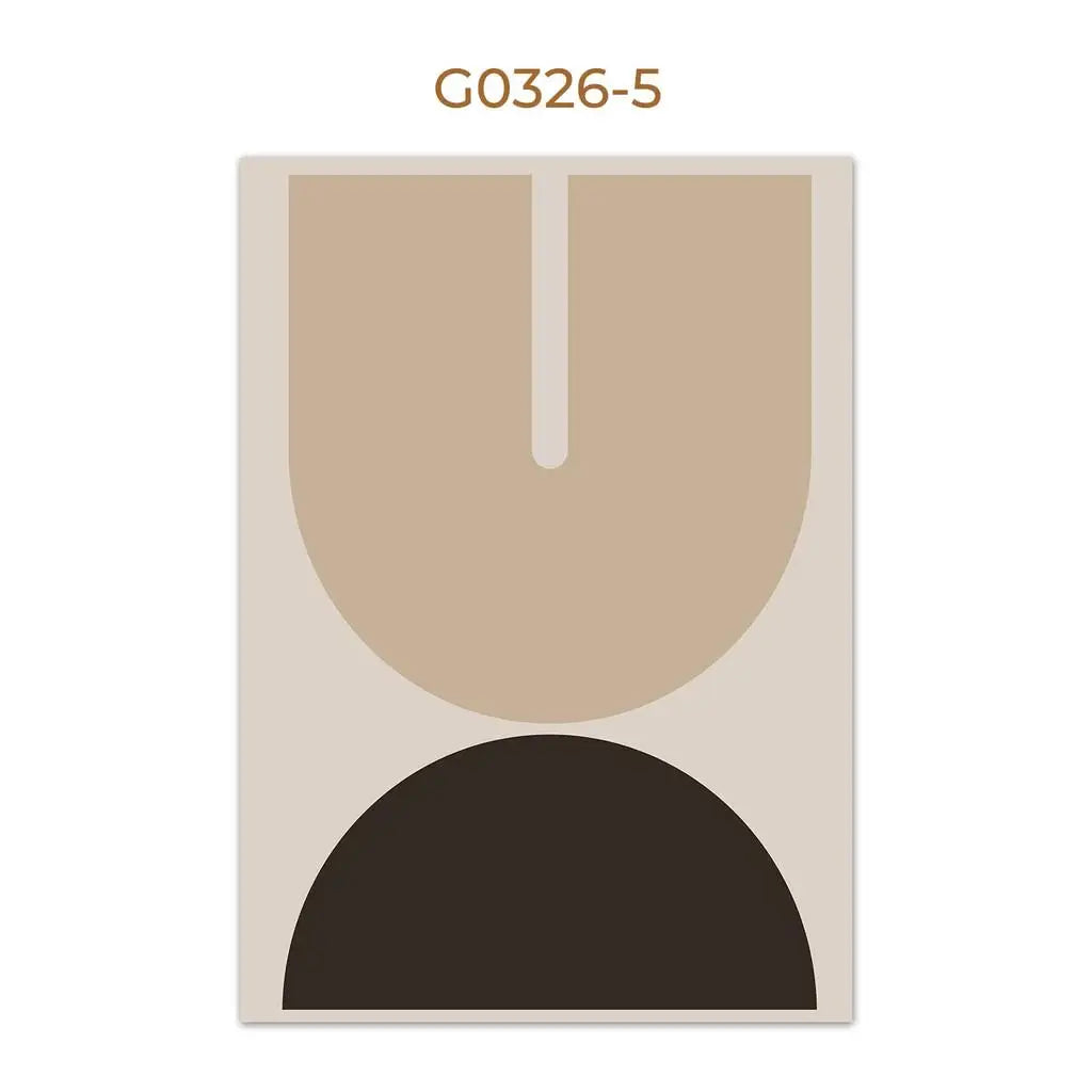 GeoLuxe™ Modern Abstract Canvas Print