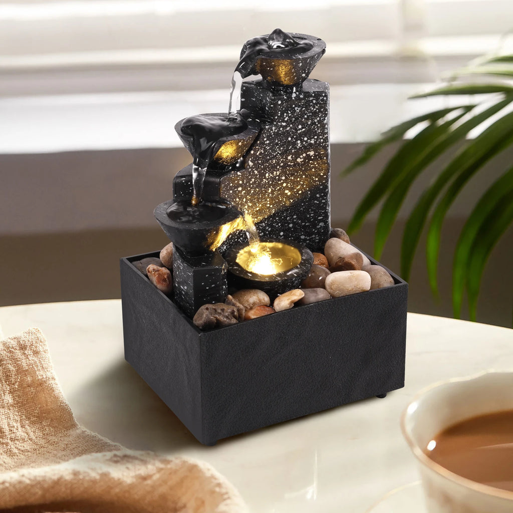 SerenityFalls™ Tabletop Water Fountain