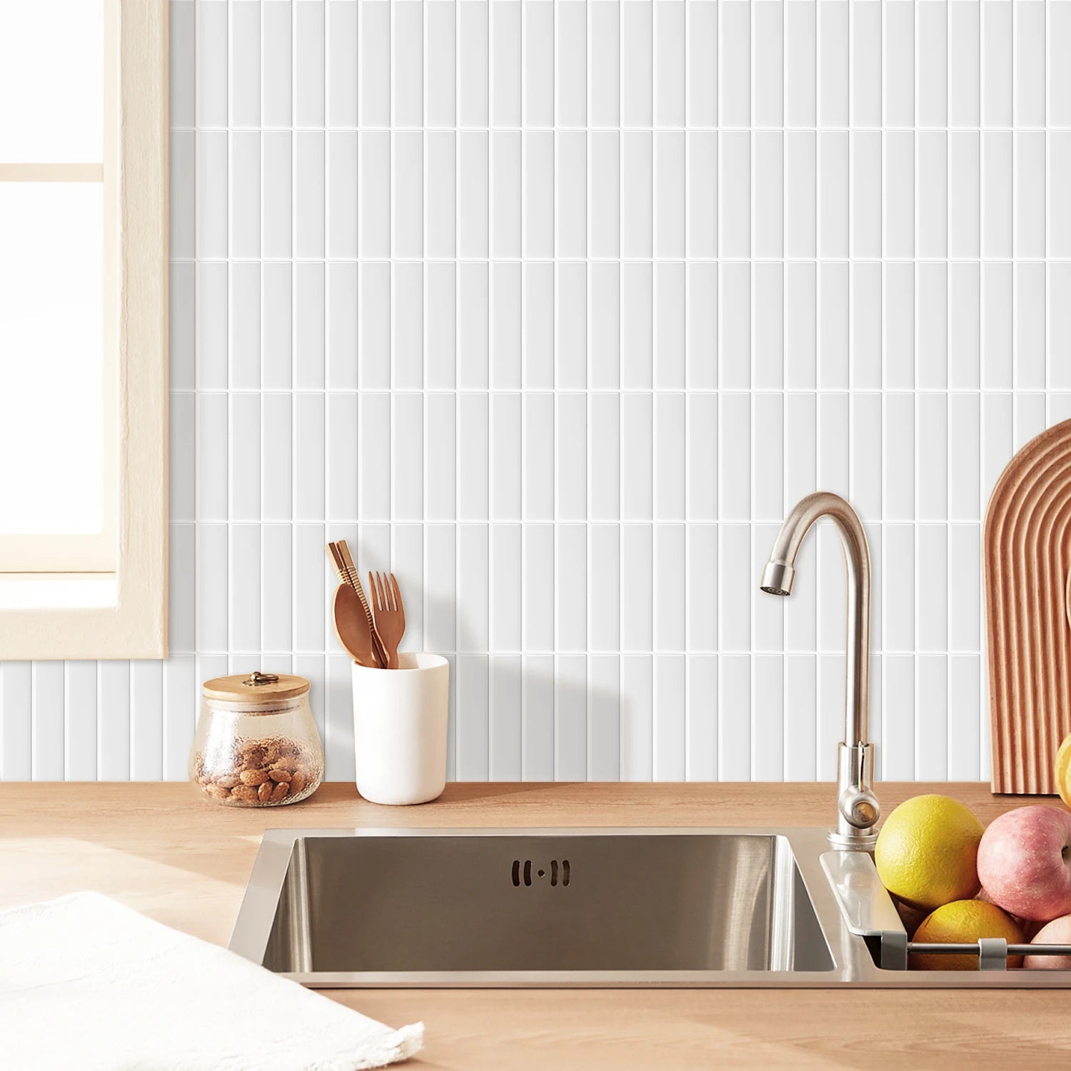 TileFlex™ Peel & Stick Waterproof Panels (10-Pack)