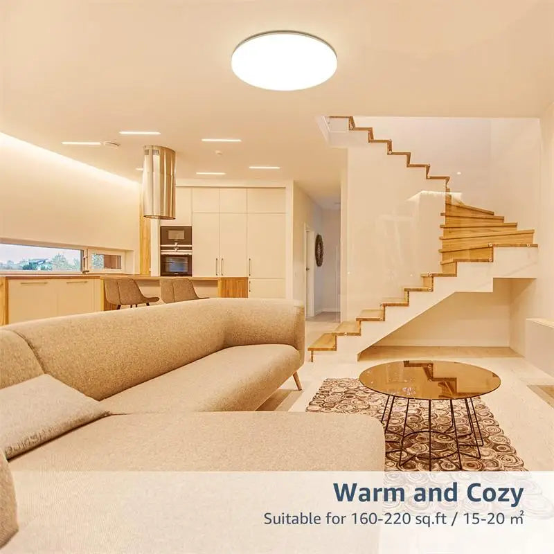 AquaShield™ Minimalist Waterproof Ceiling Light