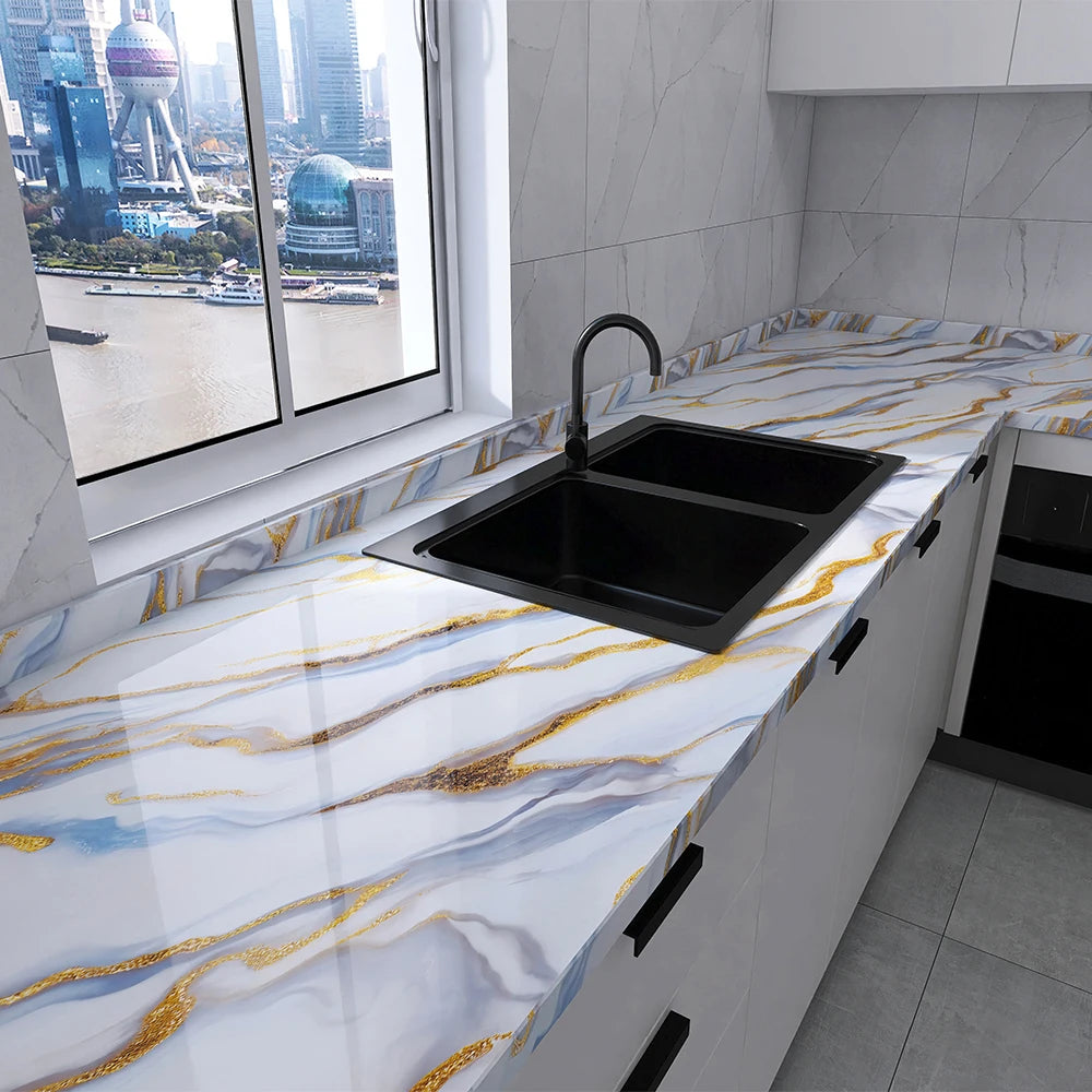 MarbellaStone™ Luxury Peel & Stick Marble Film