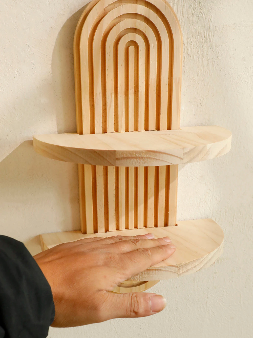 GeoNest™ Boho Wall Shelf