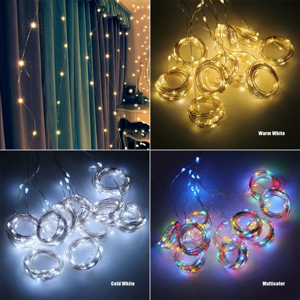 Lunara Glow – USB LED Curtain Lights