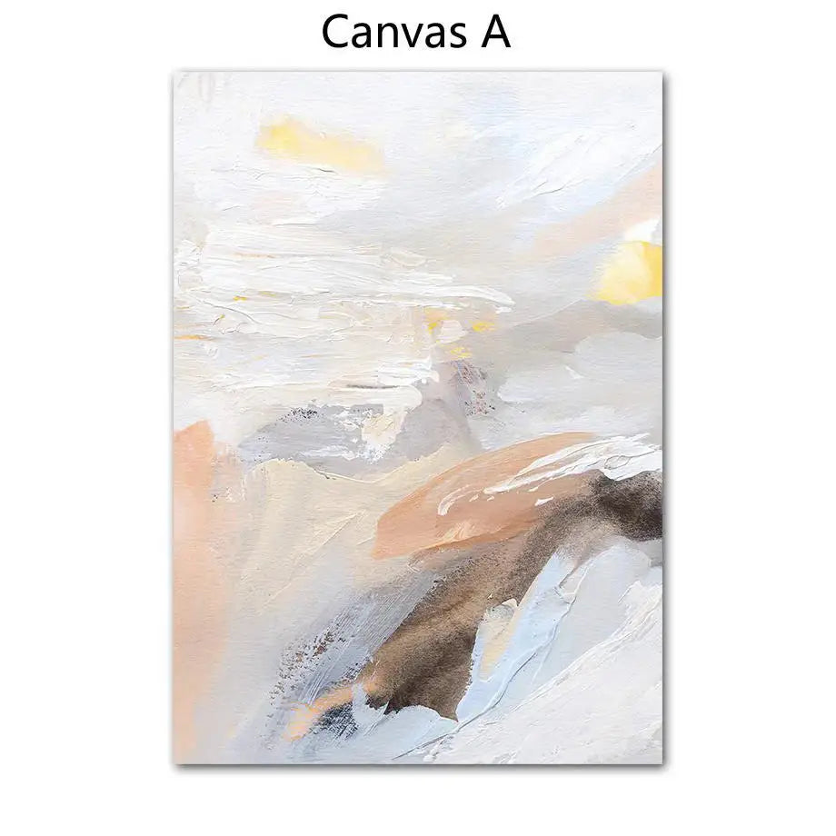 Nordic Aura™ Abstract Canvas Print