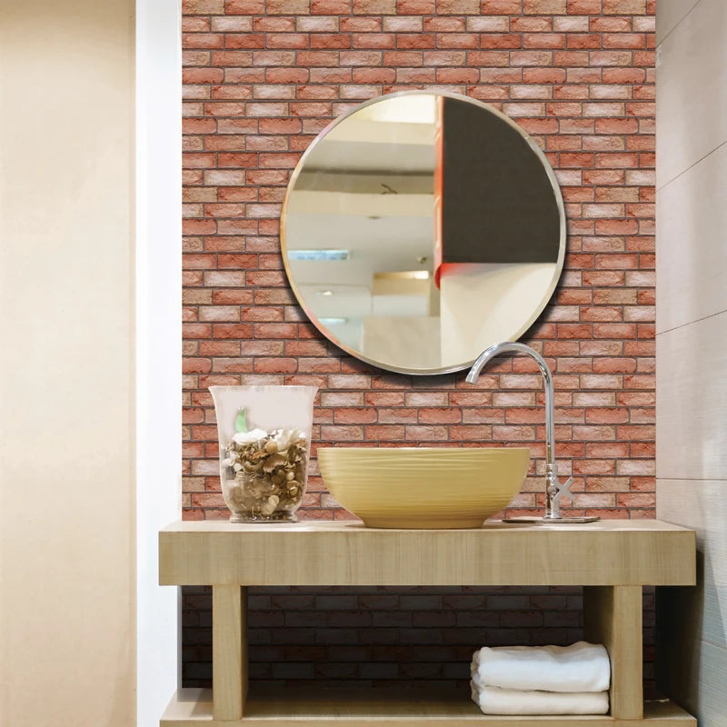 BrickEase™ 3D Peel & Stick Wall Panels (10-Pack)