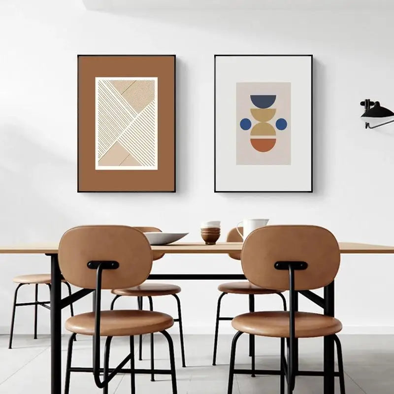 GeoLuxe™ Modern Abstract Canvas Print