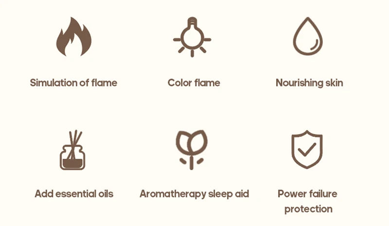 GlowFlame™ Aroma Diffuser