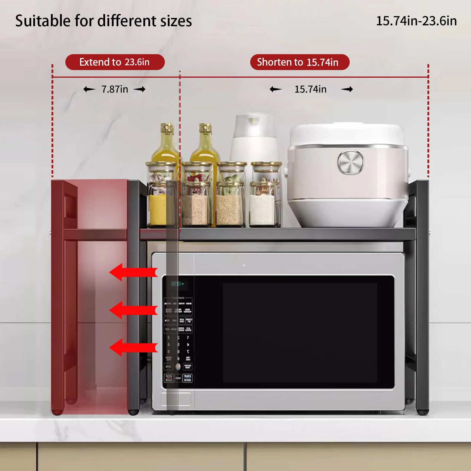 FlexiSpace™ Expandable Kitchen Organizer