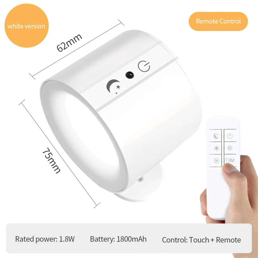 LumaFlex™ DualGlow 360° Magnetic Wall Sconce