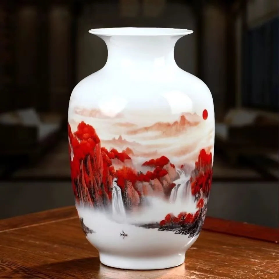 Serenity Heritage Ceramic Vase
