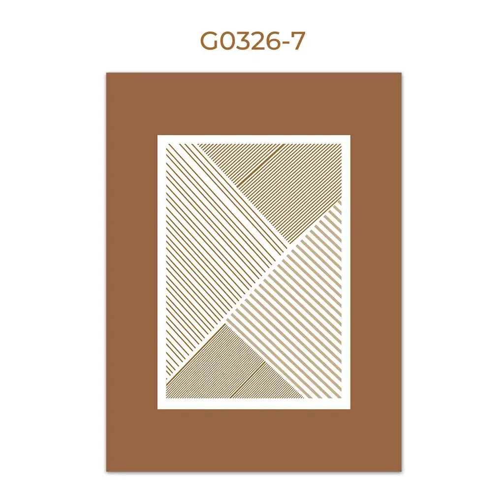 GeoLuxe™ Modern Abstract Canvas Print