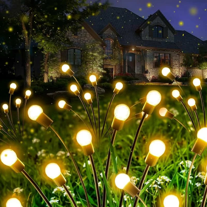 FireflyGlow™ Swaying Solar Garden Lights