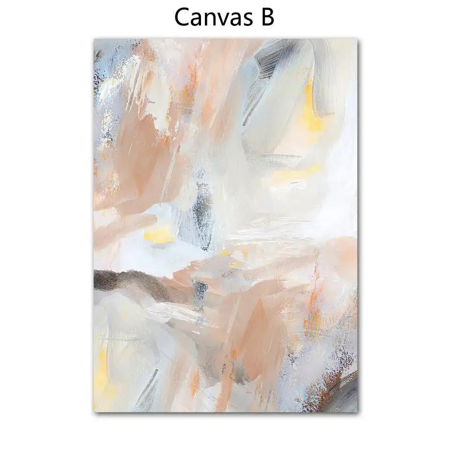 Nordic Aura™ Abstract Canvas Print